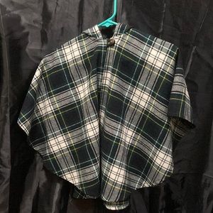 Blarney Woolen Mills Tartan Cape